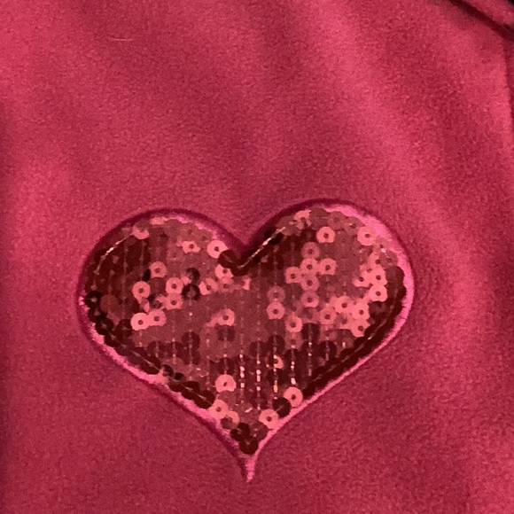 Pink and Black Cozy scarf, reversible, good condition. (Like wearing a b… - Picture 6 of 8